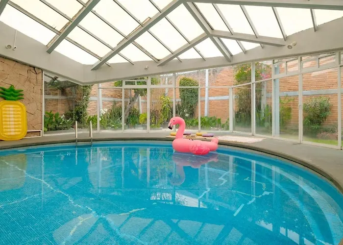 Сasa de vacaciones Senda Oasis Pool House - 4br, Next To Roma Sur México DF